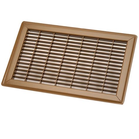 Best Cyber Deals 🔥 18" X 18" Floor Grille - Fixed Blades Return Air Grill - Brown [Outer Dimensions: 19.75 X 19.75]