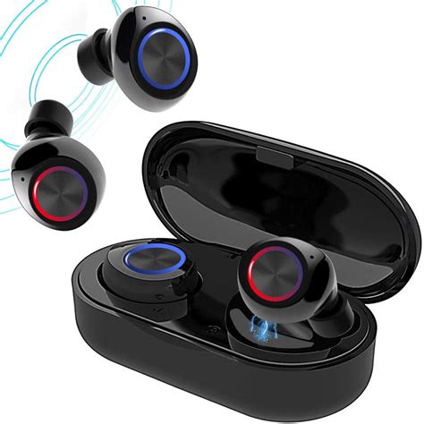 🔥 Ear Pods Wireless Earbuds 40ms Low Latency, iWalk Blue Wireless Earbuds Bluetooth 5.0 with MEMS Microphone for Clear Calls, 30H Playtime, IPX5 Stereo Earphones for Gaming/Sport/Work