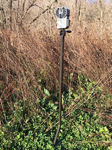 Best Quality 🔥 HME Products Ground Trail Camera Mount Olive, 35x7x2
