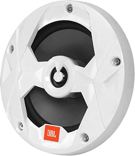 Greatest Product JBL - Marine Series 6-1/2” (160mm) two-way audio multi-element speaker with RGB lighting 75W – White