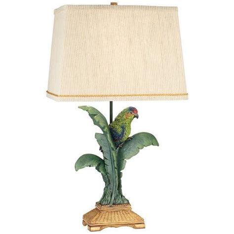 Kathy Ireland Tropical Parrot Table Lamp (87-7265-81)
