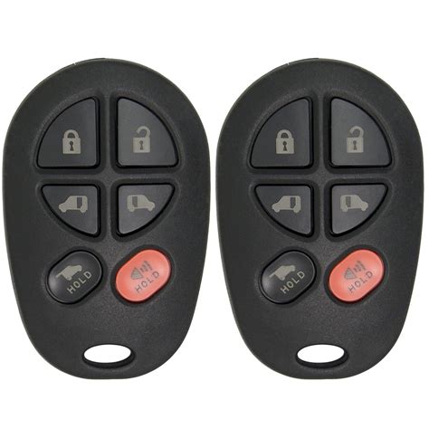 Buy 1 get 1 🔥 Keyless2Go Replacement for New Keyless Entry Remote Car Key Fob 3 Button FCC GQ43VT20T (2 Pack)
