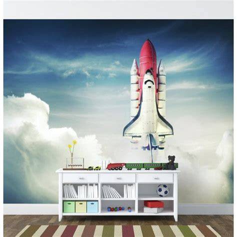 OhPopsi WALS0078 Shuttle Launch Wall Mural