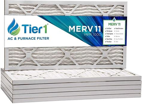 ✴ Tier1 20x21x5 Merv 11 Replacement for Lennox Air Filter 2 Pack