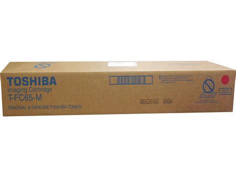 Toshiba T-FC65-M 5540 6540 6550C Toner Cartridge (Magenta) in Retail Packaging
