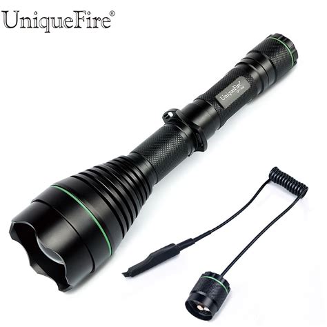 UniqueFire UF1508 T67 IR LED Flashlight for Hunting, Powerful 5W SFH 4715AS 850nm Infrared Light Torch with 18650 Rechargeable Batteries&USB Charger丨Illuminator for Night Vision Device Fill Light